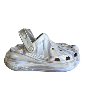 CROCS Classic Crush Marbled Platform Women's Clog Size 9 #B1814